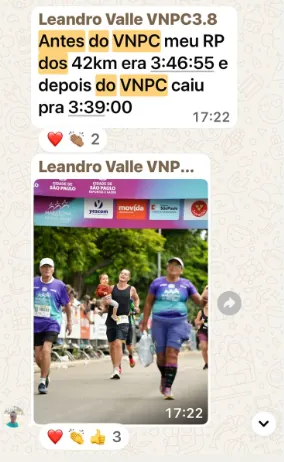 Depoimento de aluno do Método VNPC